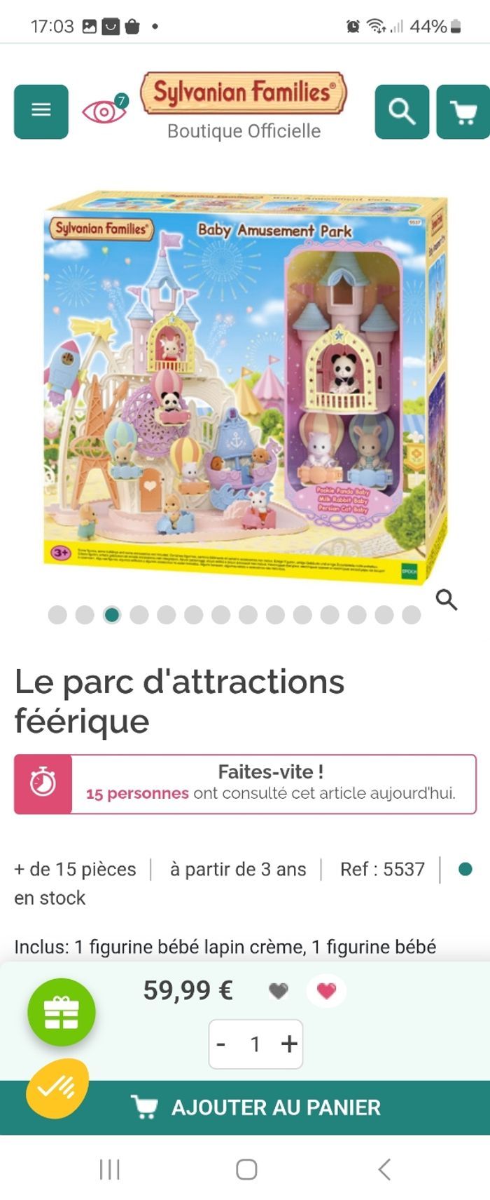 NEUF le parc d'attraction des sylvanians - photo numéro 6