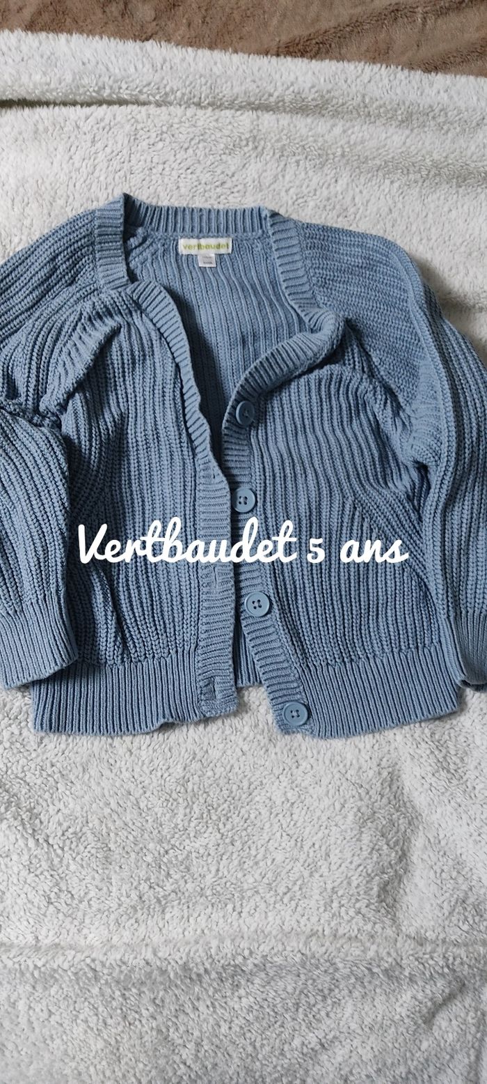Gilet Vertbaudet 5 ans