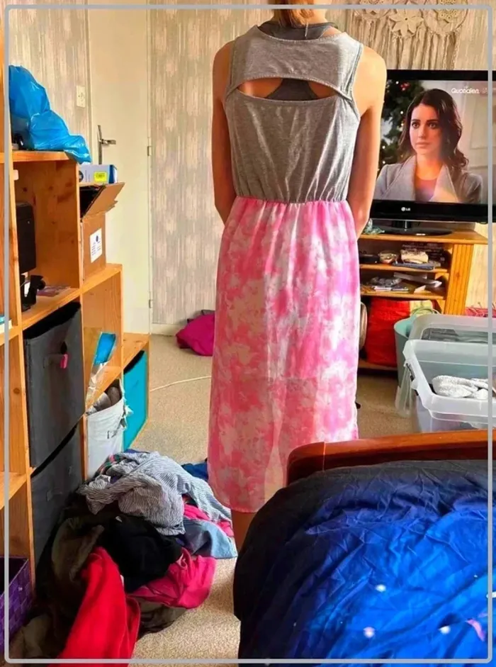 Robe longue taille 11-12ans marque C&A - photo numéro 3