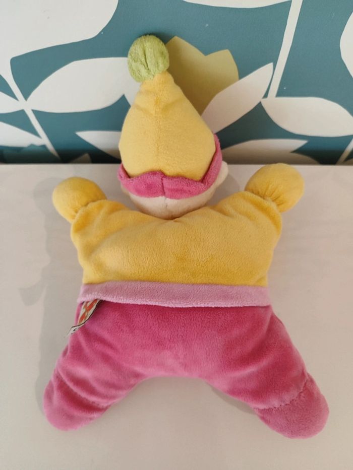 Doudou clown nicotoy - photo numéro 3