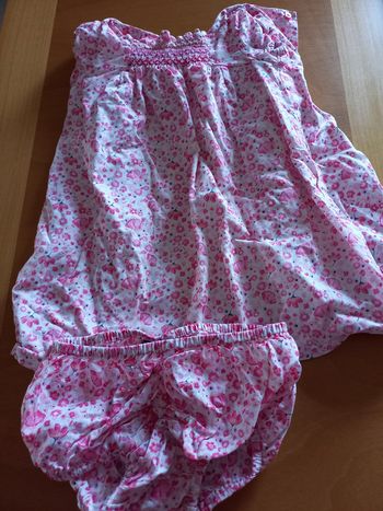 Robe + bloomer Sergent Major 18 mois