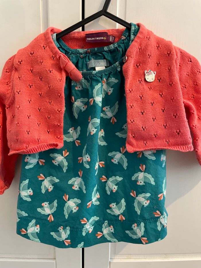 Lot 5 vêtements taille 9 mois - photo numéro 2