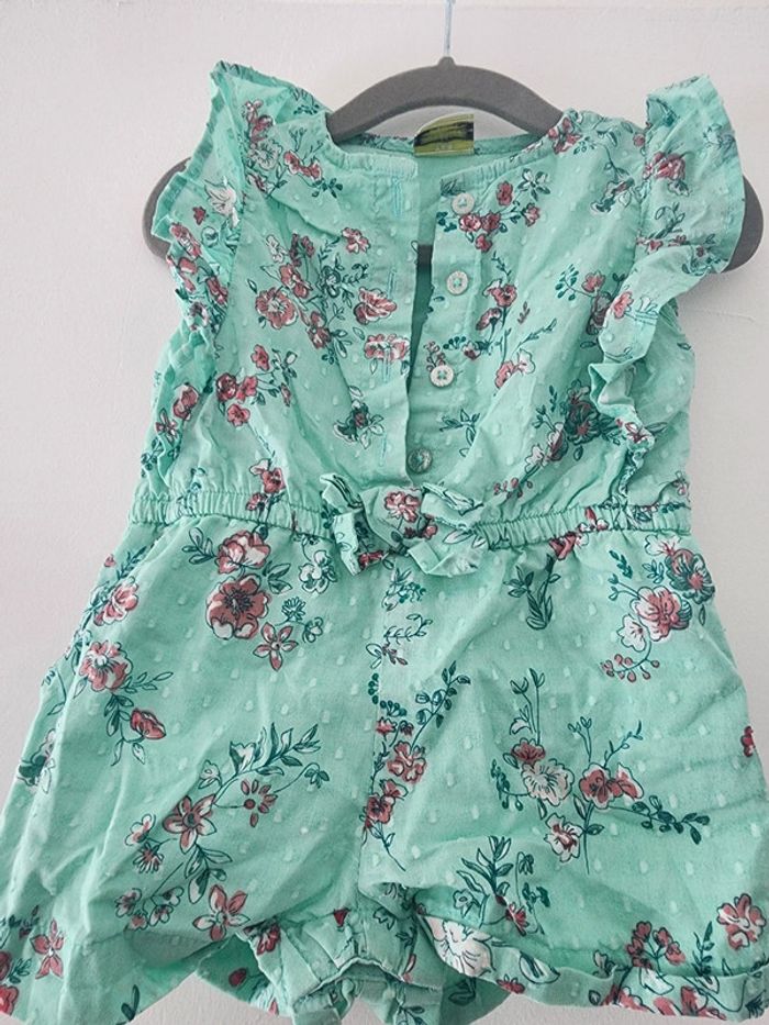 Combi short fleuri - photo numéro 2