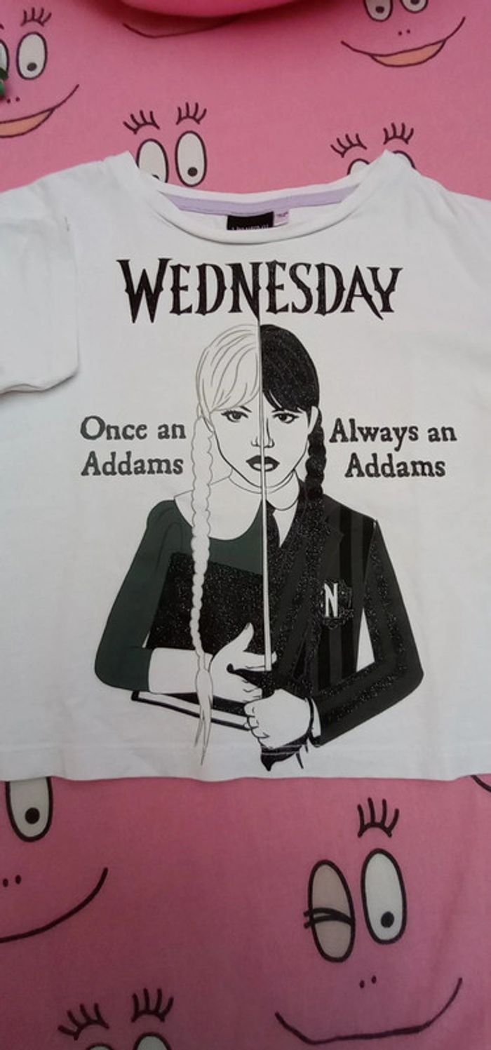 T-shirt Wednesday 122 à 128 cm