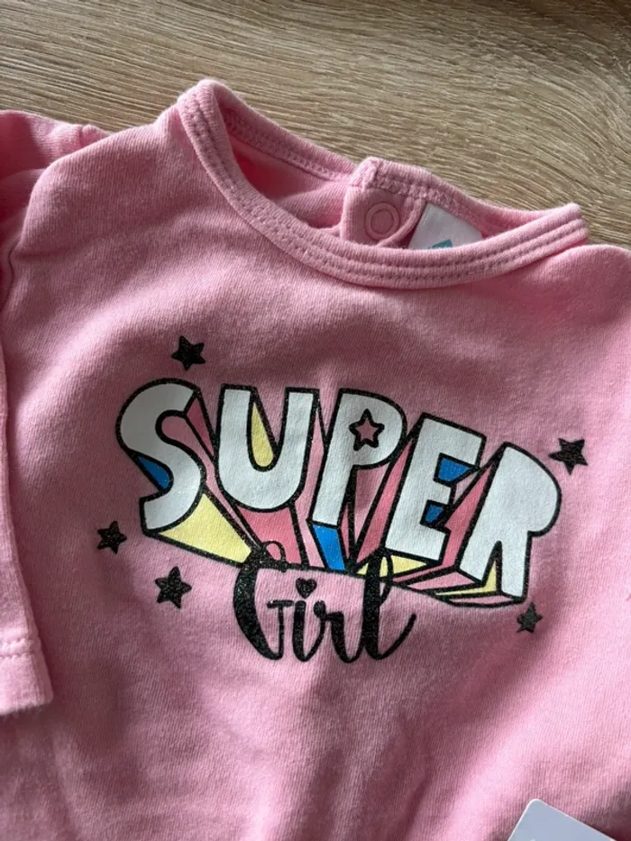 Pyjama fin super girl rose TEX t.3m - photo numéro 2