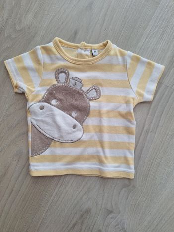 Tee-shirt manches courtes 3 mois