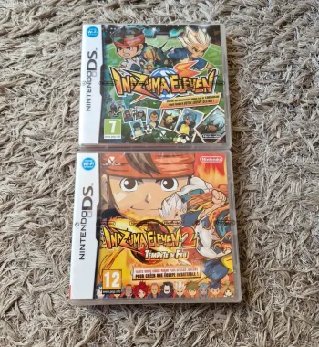 Lot de 2 Jeux Nintendo DS Inazuma Eleven 1 & 2 (Neuf)