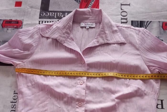 Chemisier manches longues femme taille 38 - photo numéro 3