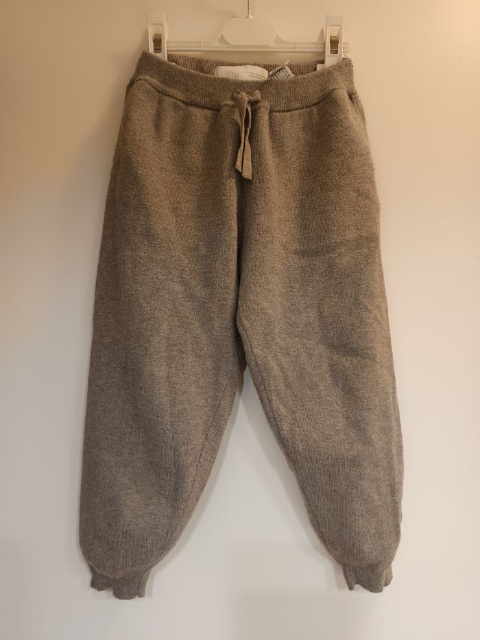 Pantalon de jogging gris taille élastique avec grandes poches - Taille 5 ans