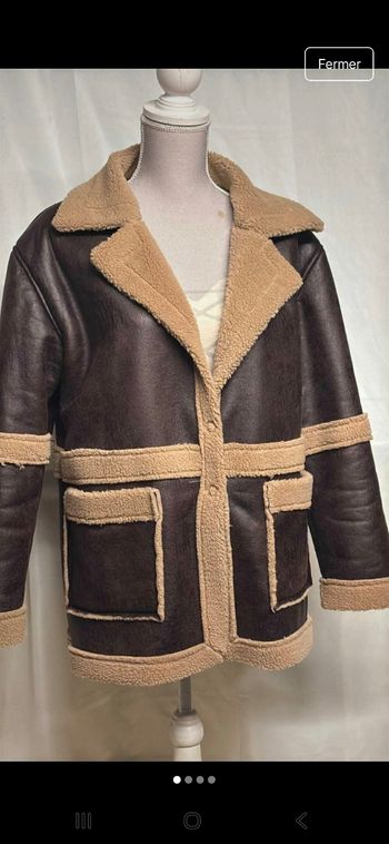 Manteau brun tiffany&tomato