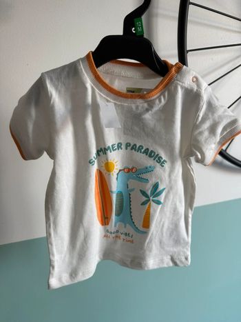 T-shirt manches courtes 12 mois