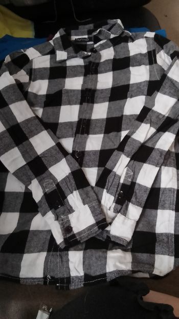Chemise manches longues garçon 8 ans