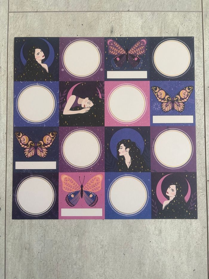 Lot de feuilles pour scrapbooking lot 1 - photo numéro 7