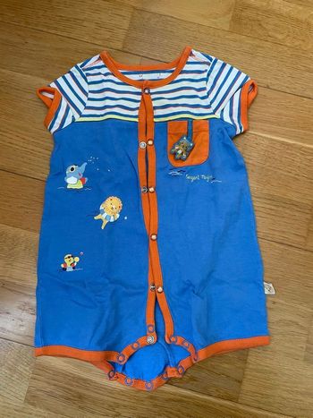 Combinaison bébé 6 mois sergent major