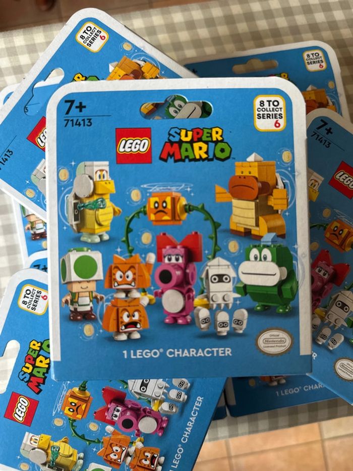 8 Figurines Lego Super Mario, Series 6 complète 71413 scellé - photo numéro 3