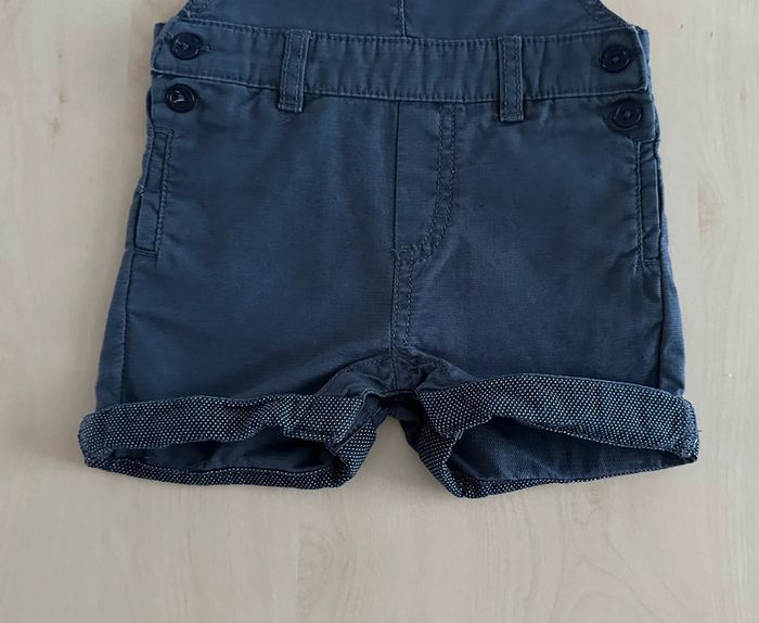 Salopette short garçon 12 mois 74 cm - photo numéro 4