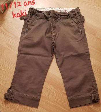 Pantalon marron/kaki Zara 12 ans