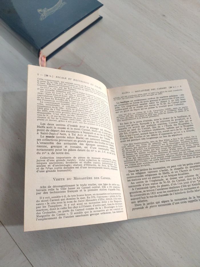 Livre guide bleu les grandes croisières en méditerranée orientale 1966 - photo numéro 2