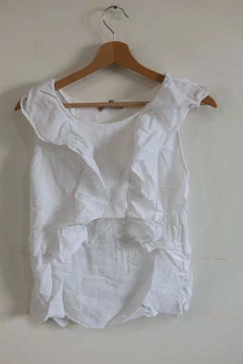 C56 débardeur blanc Sandro T2