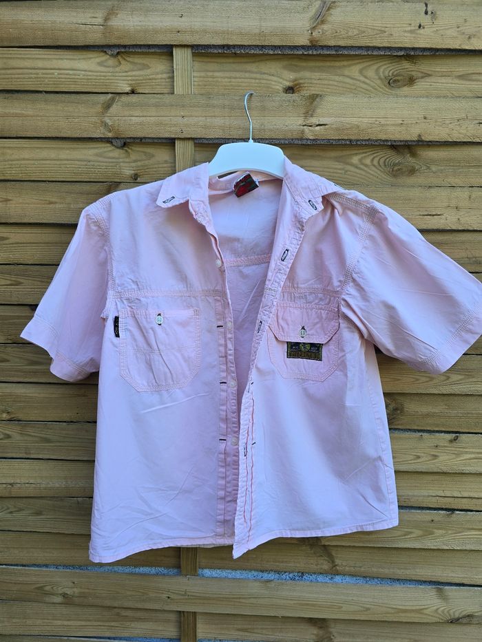 Chemisette mixte 🍒vintage 70/80 Gin Jack🍒taille jusqu'au 38 - photo numéro 5