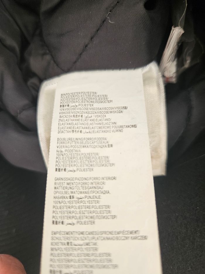 Manteau kiabi noir neuf taille L - photo numéro 8