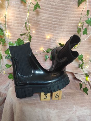 Bottines noires 36 