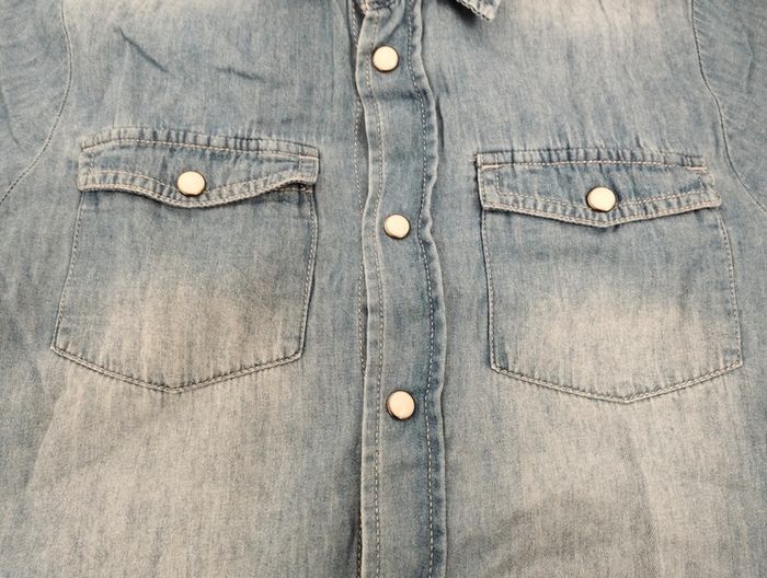 Chemise en jean légère - photo numéro 4