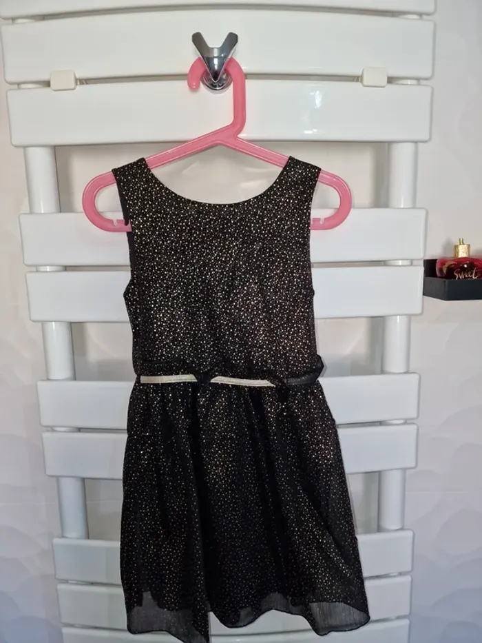 robe noire doré LPC girls