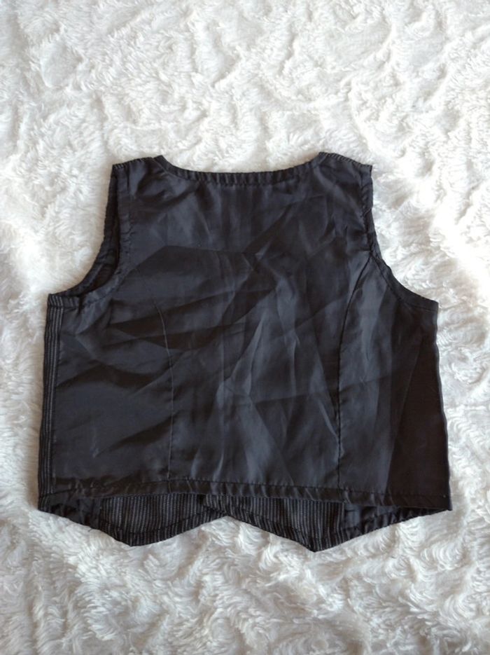 Ensemble (pantalon+boléro+tee shirt manche longue panda) Garçon 6 mois In Extenso - photo numéro 7