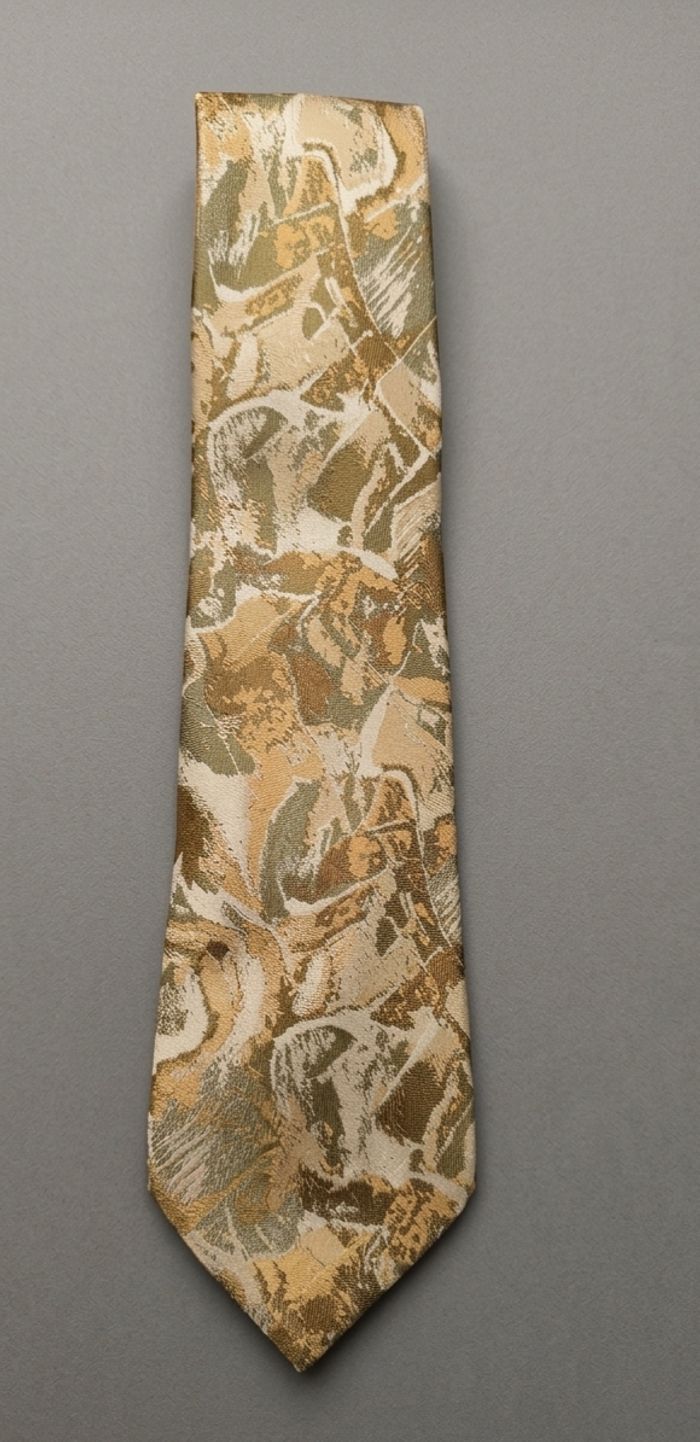 Cravate beige - photo numéro 1
