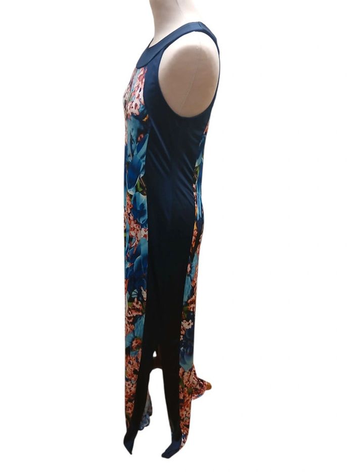 Robe d'été imprimé fleuries taille 42 - photo numéro 4