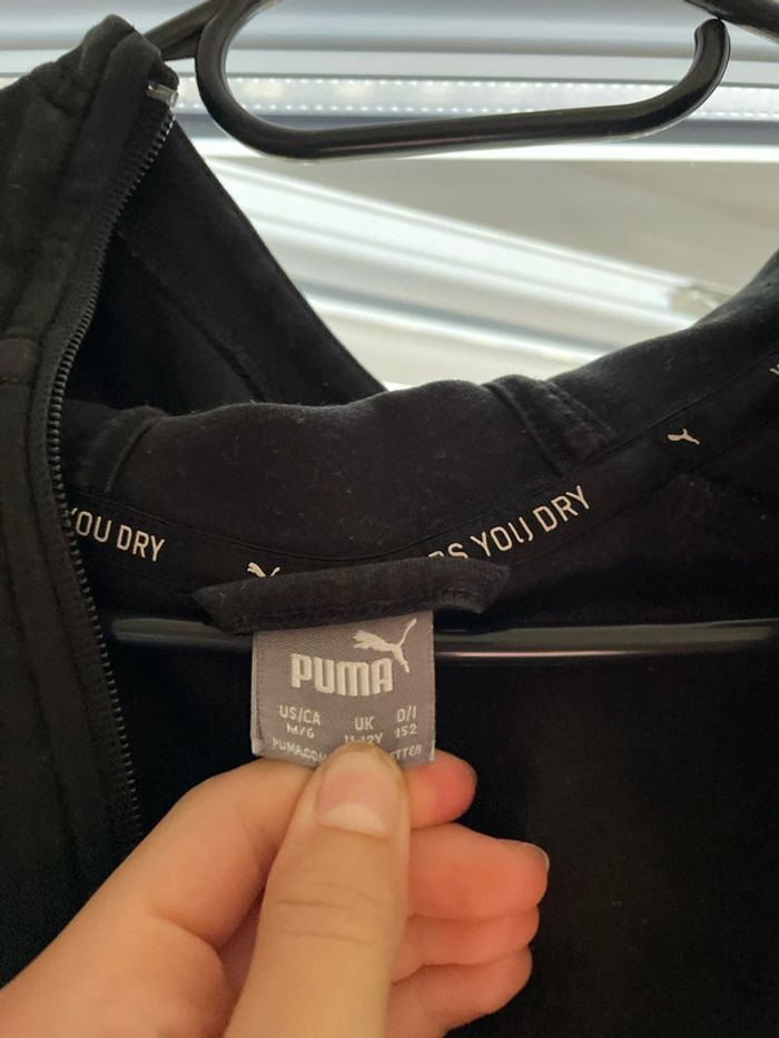 Veste puma noire - photo numéro 4