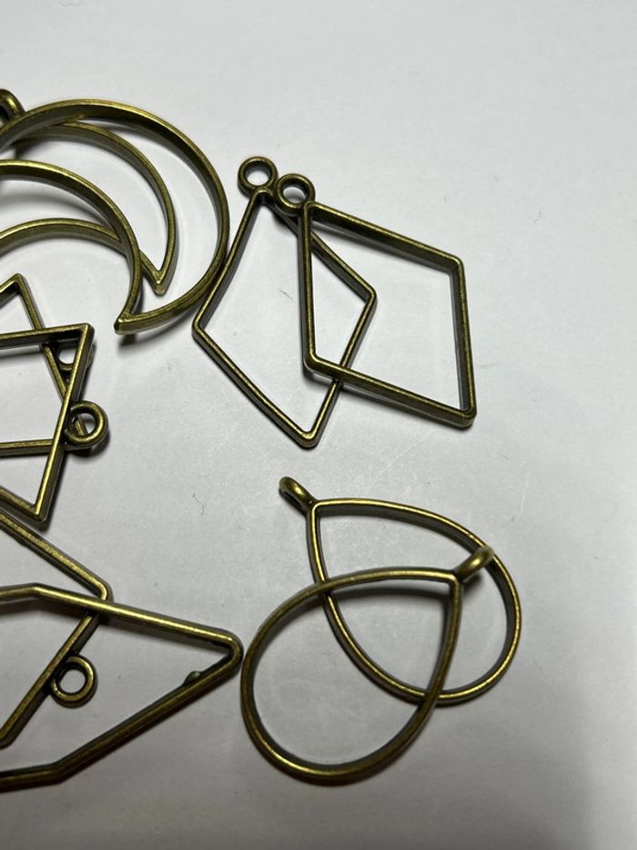 A777 Breloques moules pour création résine - photo numéro 3