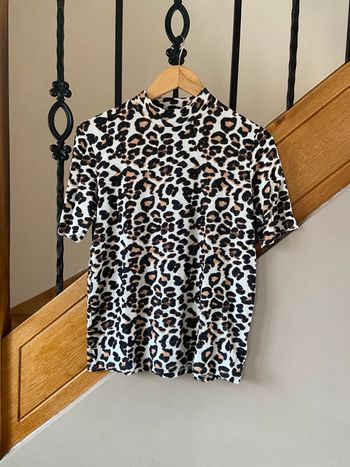 Pull imprimé léopard