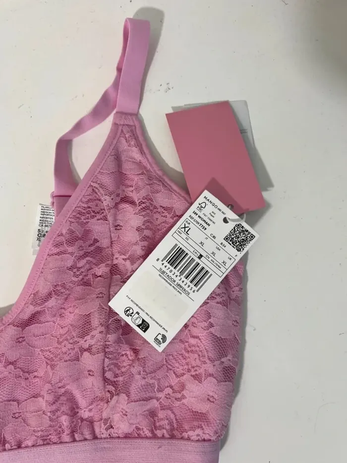 Soutien-gorge rose Mango - photo numéro 3