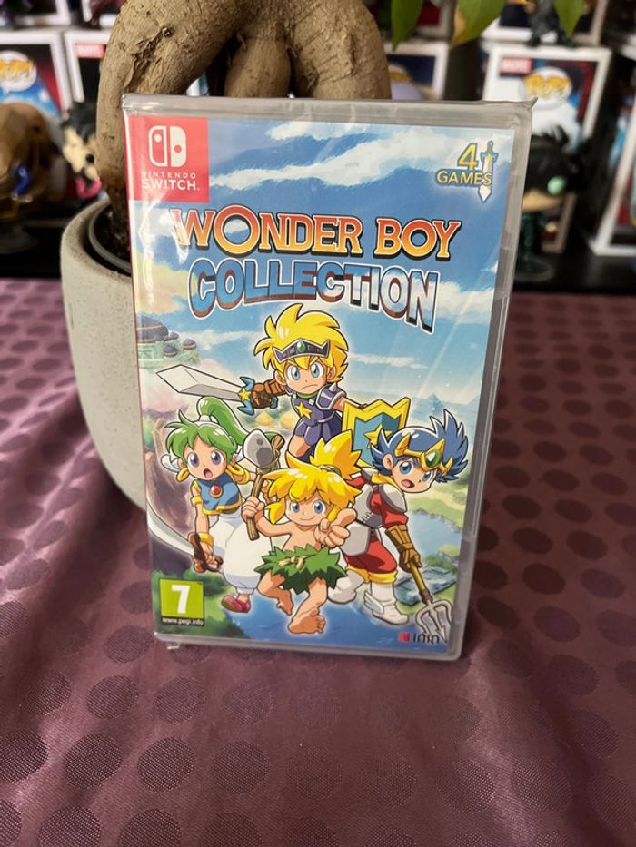 Jeu Nintendo switch wonder boy collection