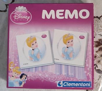 Jeu mémo disney