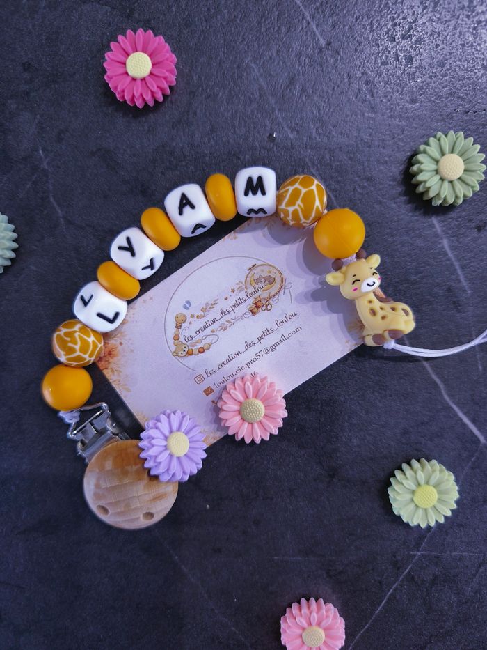 Attache tétine personnalisée - photo numéro 6