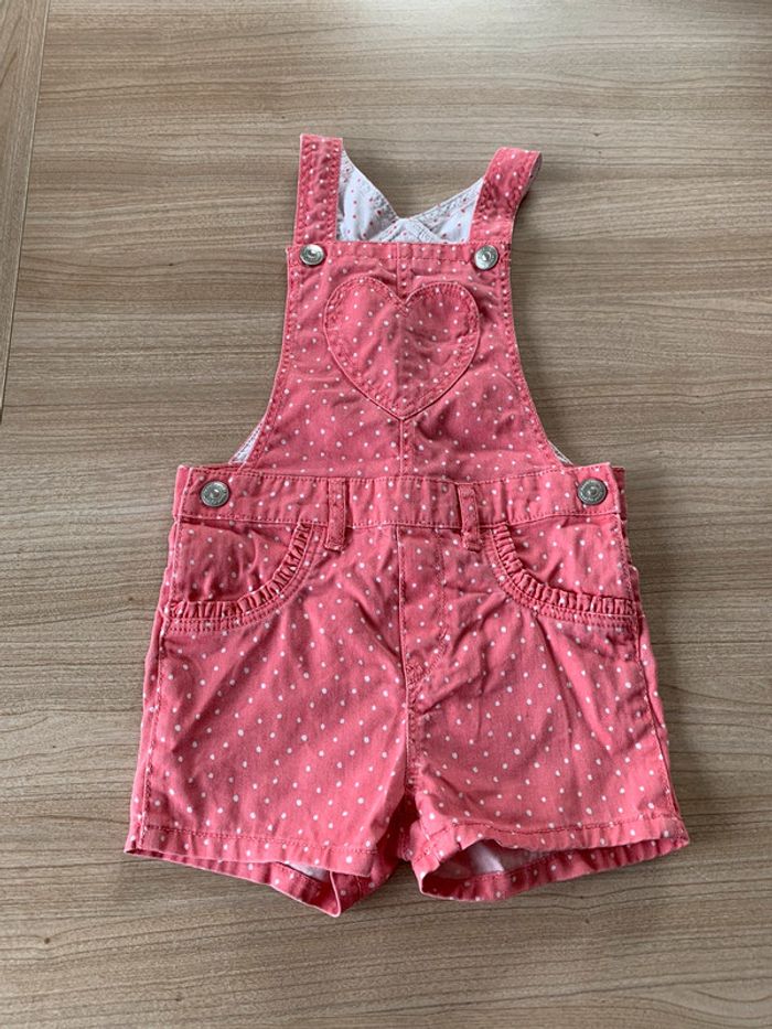 Salopette short 18 mois