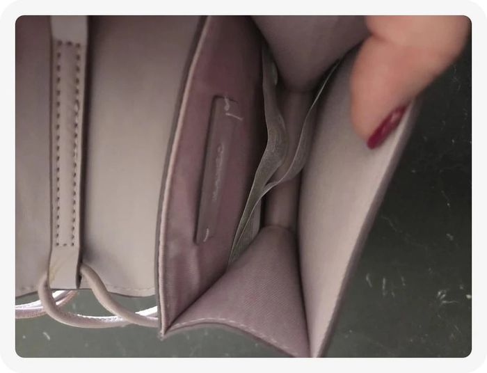 Petite pochette Mango rose taille S - photo numéro 3