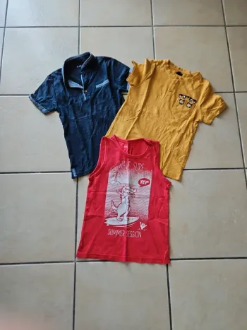 Lot de 3 tee shirts 8 ans