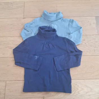 Lot de 2 t-shirt Vertbaudet manches longues et col roulé Vertbaudet 3 ans