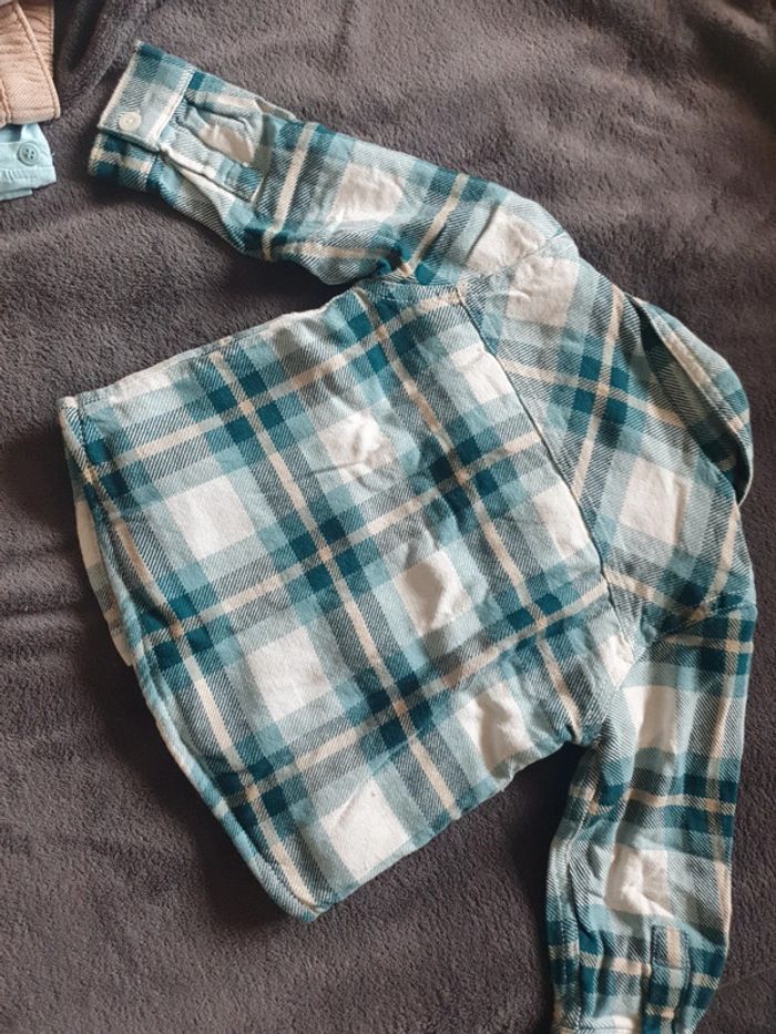 Veste chemise gemo 18 mois - photo numéro 2