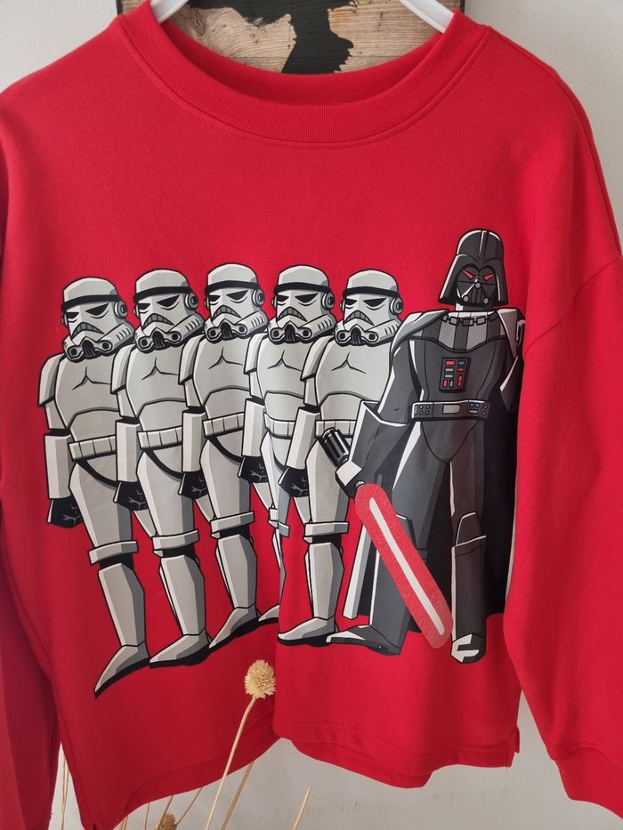 Sweat rouge Star Wars - photo numéro 3