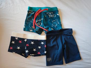 Lot de 3 maillots de bain 6 mois garçon