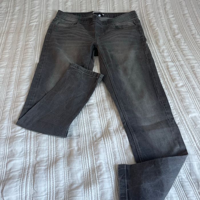 Jean délavé gris  t40 - photo numéro 5