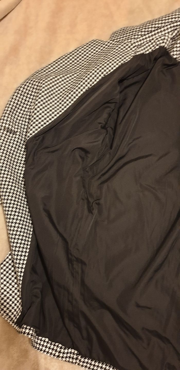 Manteau style pied de poule - photo numéro 5