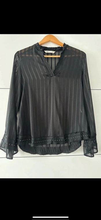 Blouse transparente Zara taille S