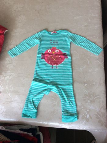 Pyjama fin sans pieds DPAM 12 mois