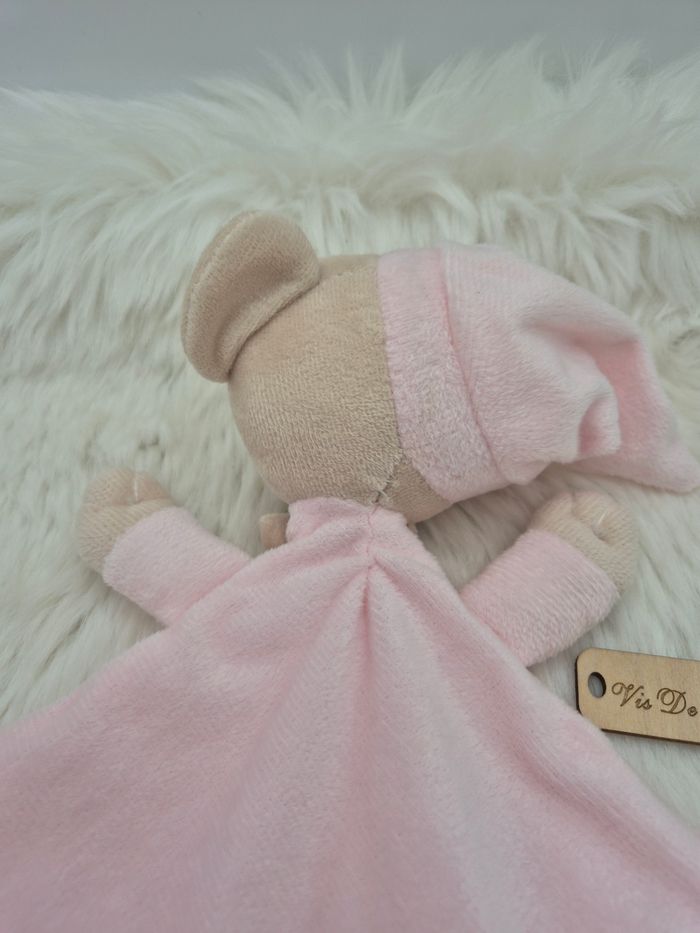 Doudou Ours rose beige InterBaby - photo numéro 4
